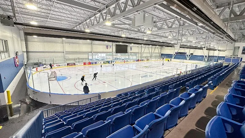 Port Coquitlam Community Centre ice skating rink in Port Coquitlam, BC