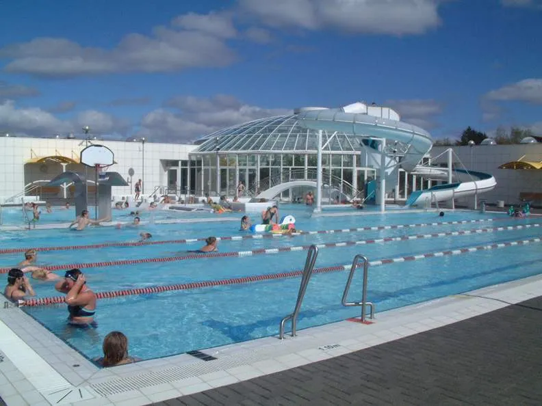 Árbæjarlaug swimming pool in Árbær, CR