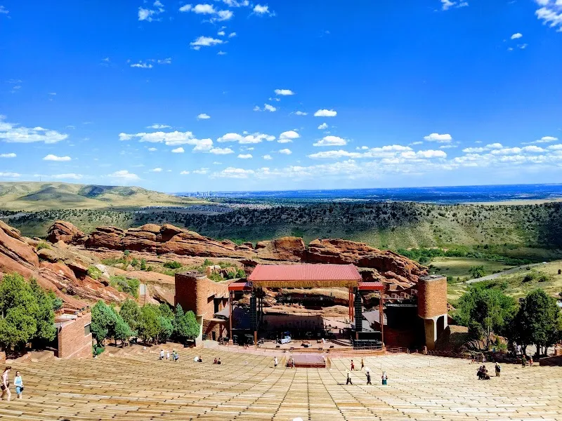 Red Rocks Park and Amphitheatre park in Denver, CO