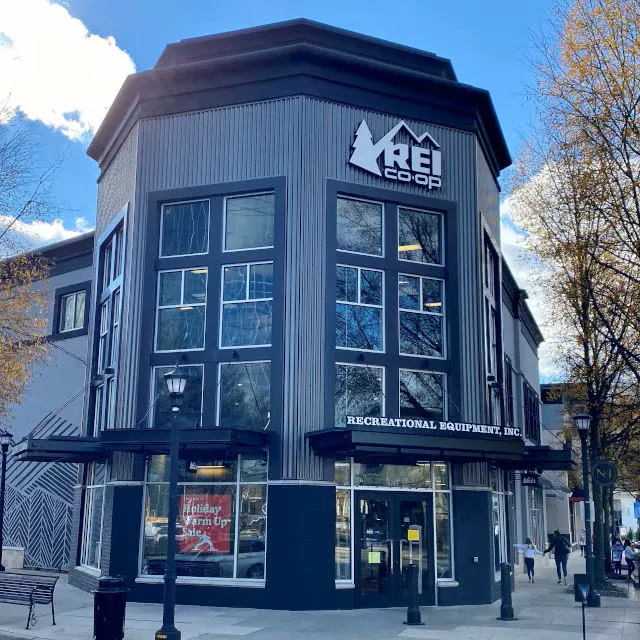 REI shoe store in North Hills, NC