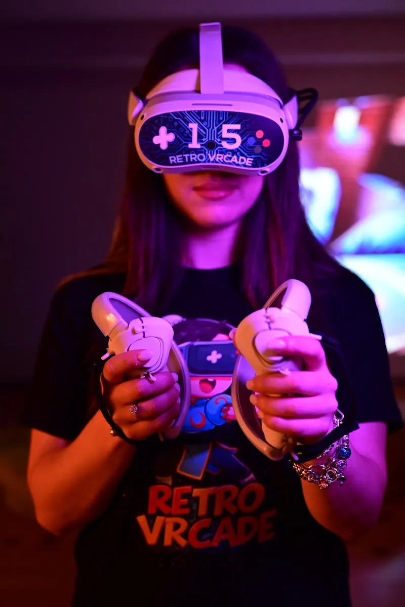 Retro VRcade amusement center in Kallithea, AT