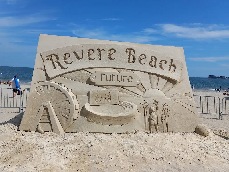 Revere Beach beach in Boston, MA