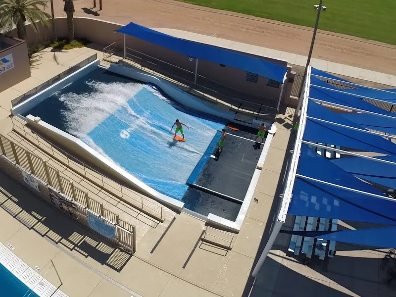Rhodes Aquatic Complex & FlowRider swimming pool in Paradise Valley, AZ