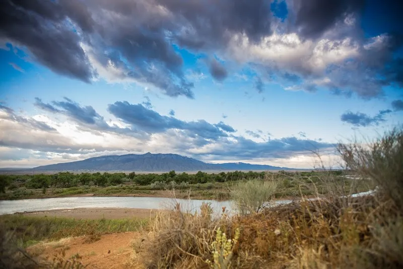 Rio Rancho/Corrales Bosque Preserve hiking area in Corrales, NM