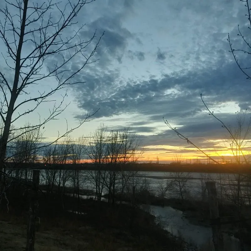 River Parks East Trail park in Riverside, OK