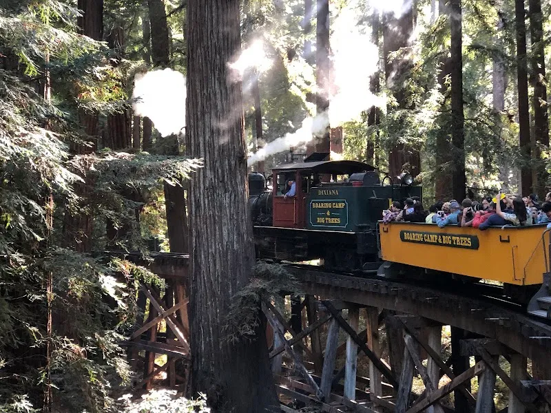 Roaring Camp tourist attraction in Santa Cruz, CA