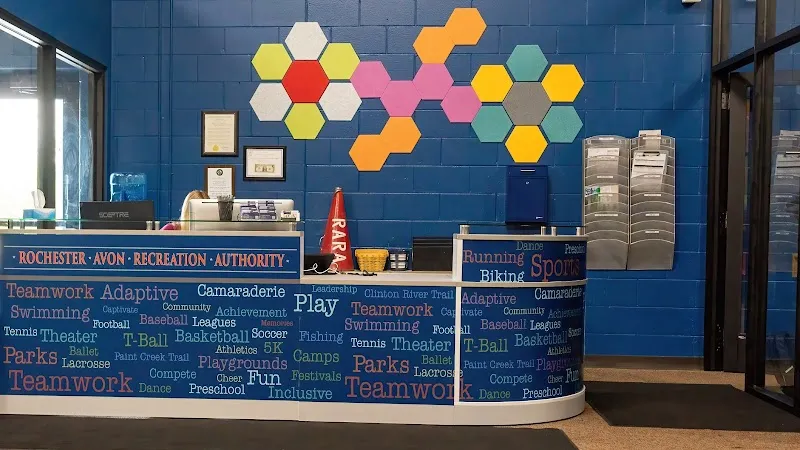 Rochester Avon Recreation Authority (RARA) indoor playground in Rochester Hills, MI