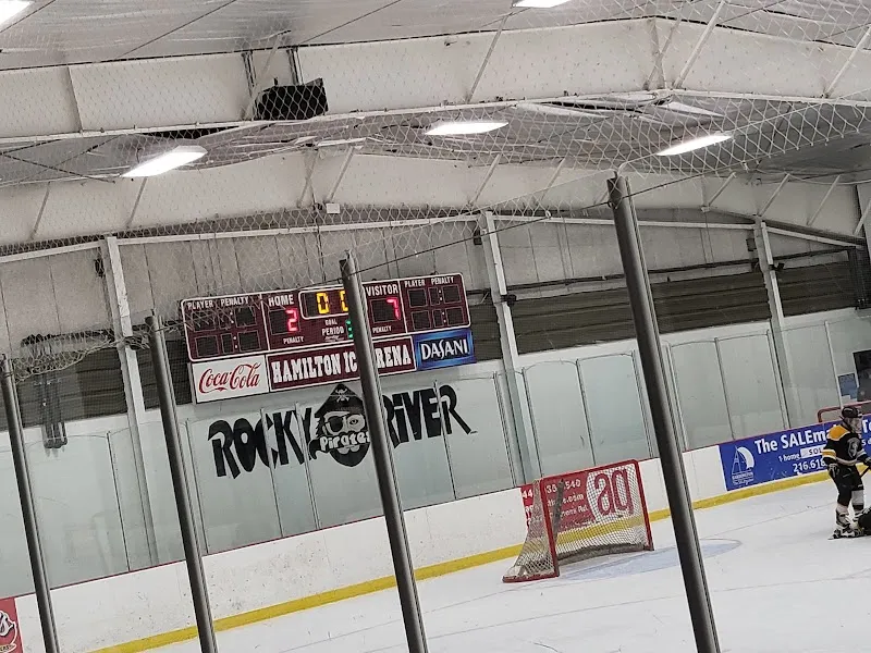 Rocky River Recreation Department ice skating rink in Rocky River, OH