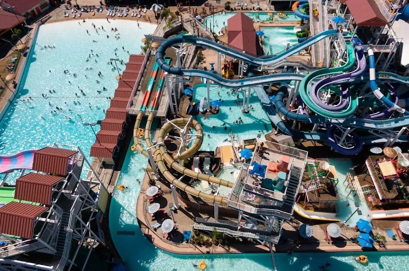 Roseville Golfland Sunsplash amusement park in Roseville, CA