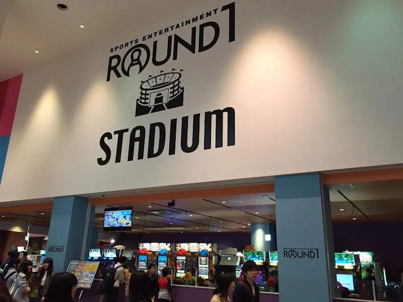 Round 1 Stadium amusement center in Tokyo, TK