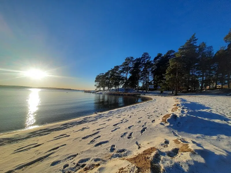 Årsta havsbad beach in Enskede, Stockholm