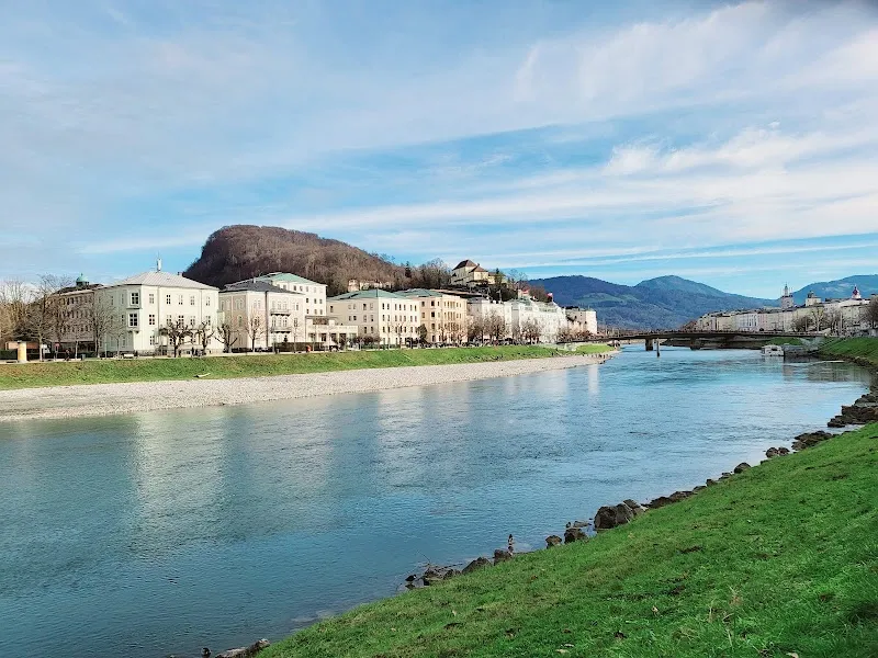 Salzach Riverside Path outdoor adventure in Puch, Salzburg
