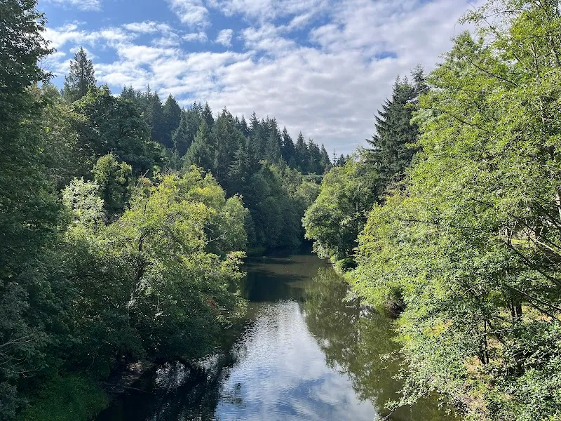 Sammamish River Trail park in Bothell, WA