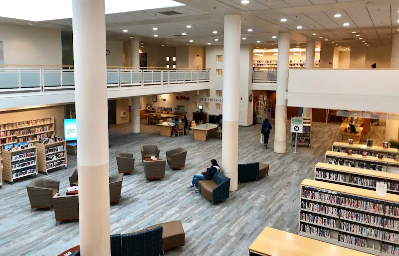 San Leandro Public Library library in San Leandro, CA