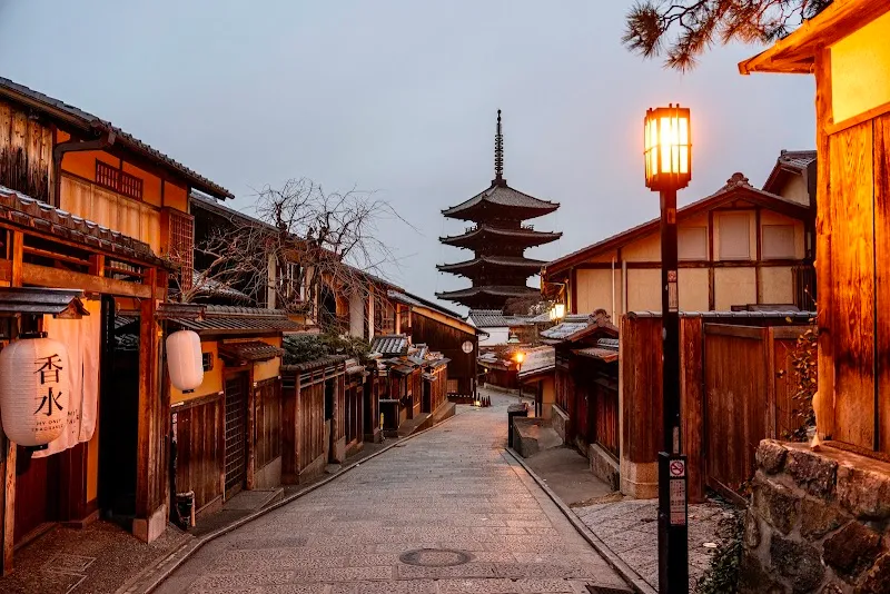 Sannenzaka Street attraction in Higashiyama, KYO