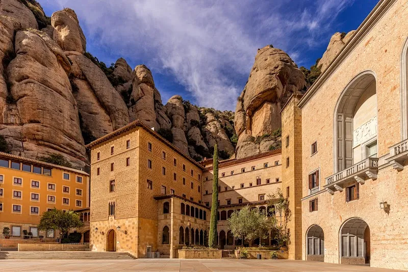 Santa Maria de Montserrat Abbey tourist attraction in Montserrat, CT