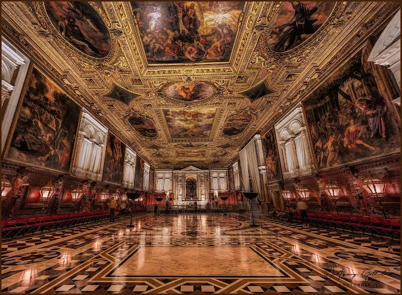 Scuola Grande di San Rocco museum in Venice, VN