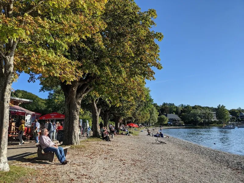 Seepromenade Herrsching park in Herrsching am Ammersee, BY