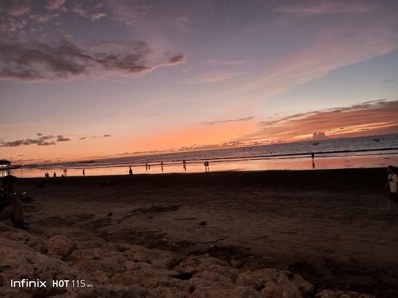 Segara Beach tourist attraction in Kuta, Bali
