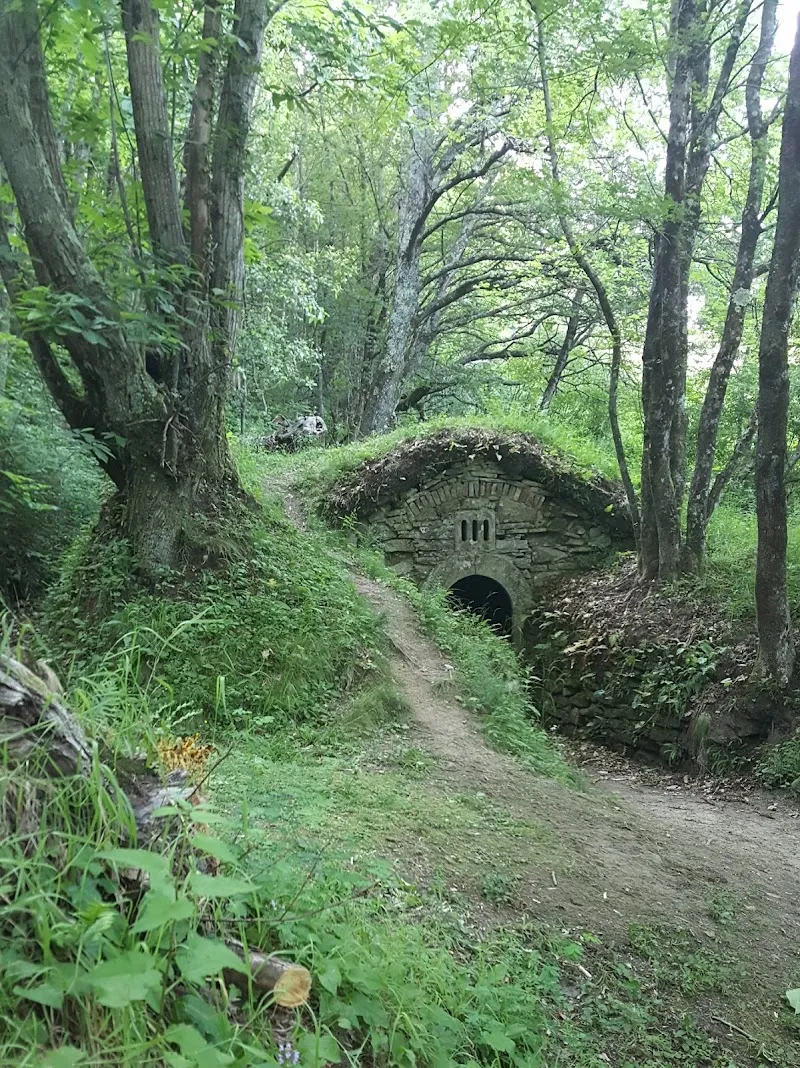 Sentiero delle burraie park in Pontassieve, Tuscany