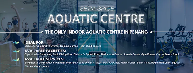 Setia SPICE Aquatic Centre swimming pool in Bayan Baru, Penang
