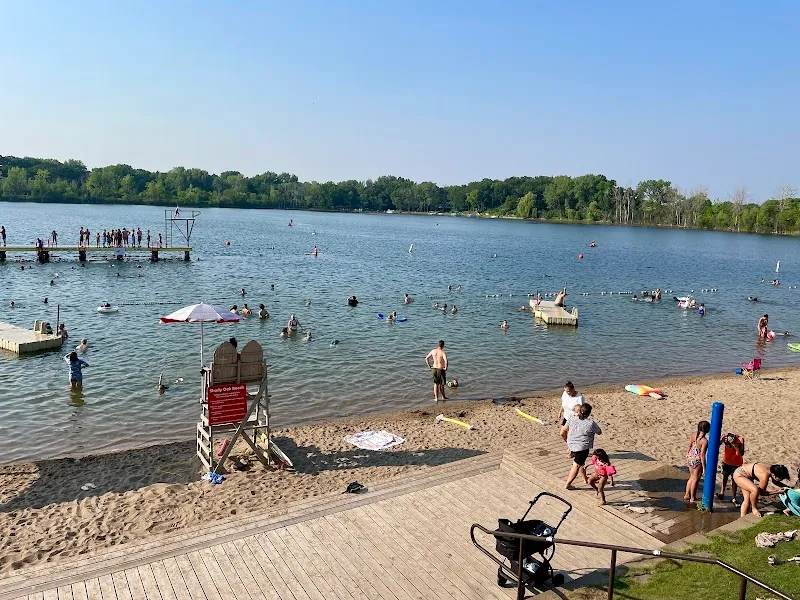 Shady Oak Beach park in Eden Prairie, MN