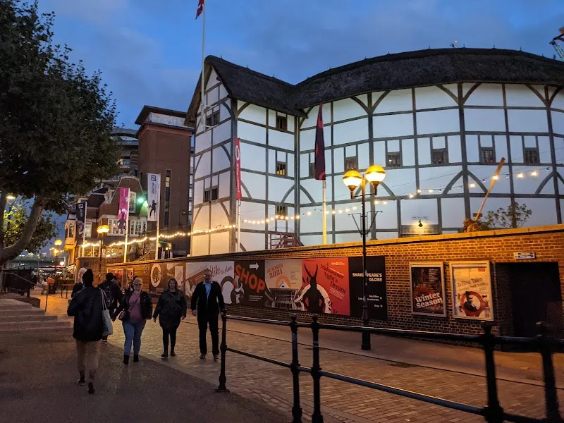 Shakespeare's Globe performing arts theater in London, LDN