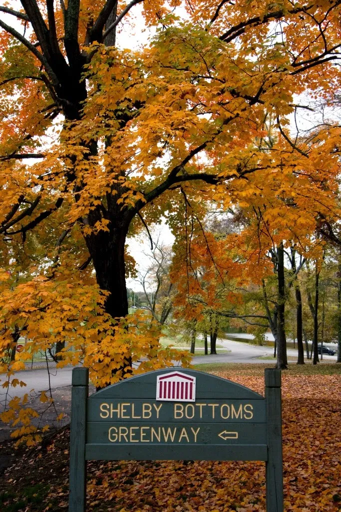 Shelby Bottoms Nature Center & Greenway park in East Nashville, TN