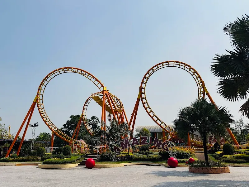 Siam Amazing Park amusement park in Bangkok, BKK