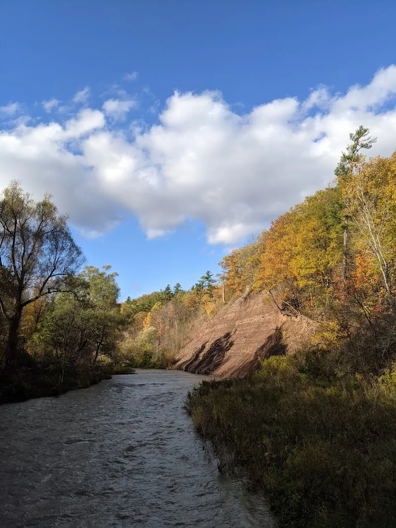 Sixteen Mile Creek Trail North route in Oakville, ON
