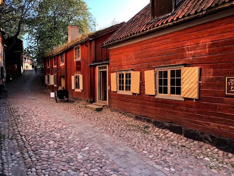 Skansen historical landmark in Stockholm, STK
