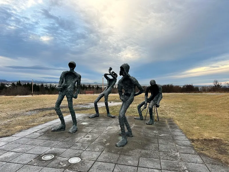 Öskjuhlíð park in Reykjavik, RVK