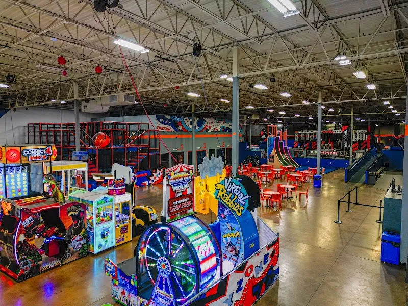 Sky Zone Trampoline Park amusement center in Moseley, VA
