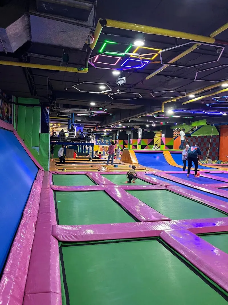 SkyJumper Amusement Park - ILD Trade Centre Trampoline | Laser Tag | Birthday Parties | School Trips | Corporate Parties amusement park in Sec 85 Gurgaon, HR