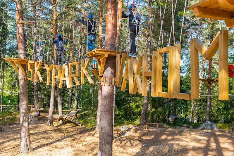 Skypark Vaxholm adventure sports center in Vaxholm, Stockholm