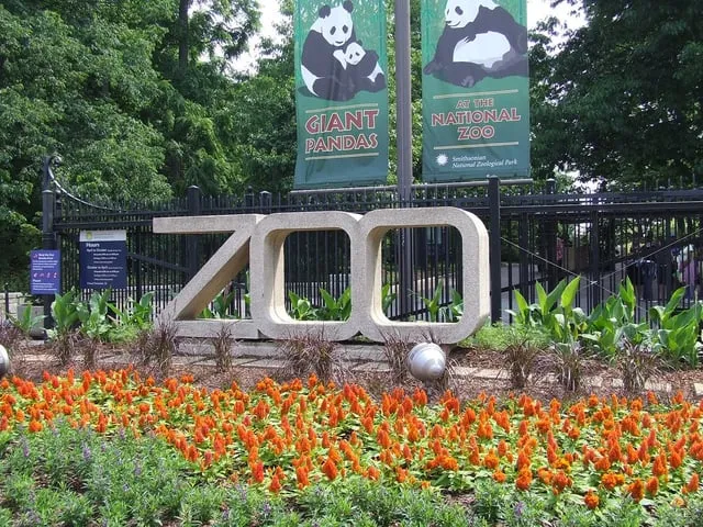 Smithsonian National Zoological Park zoo in Washington DC, DC