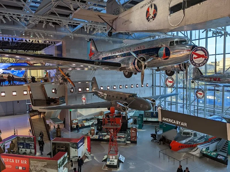 Smithsonian's National Air and Space Museum tourist attraction in Washington DC, DC