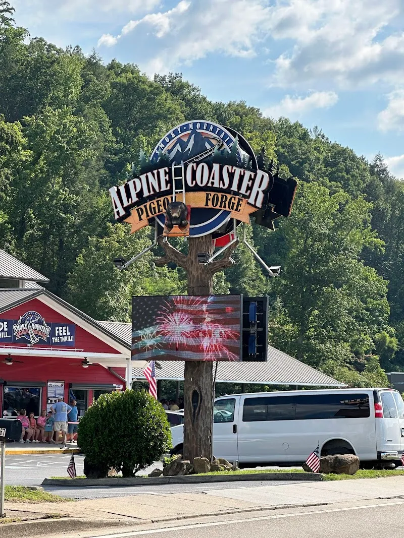 Smoky Mountain Alpine Coaster roller coaster in Pigeon Forge, TN