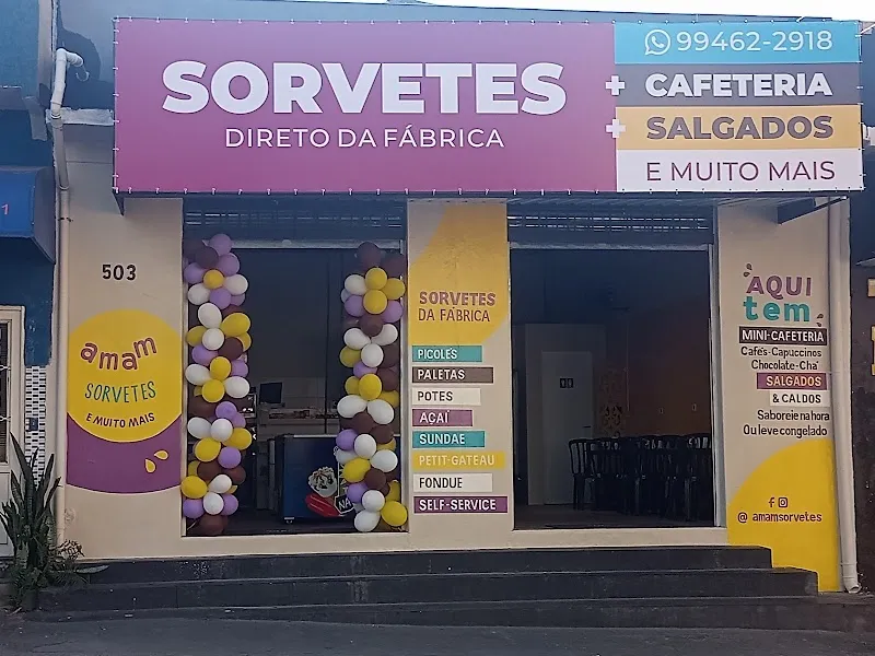 Sorveteria Andersonbar ice cream in Santo André, SP