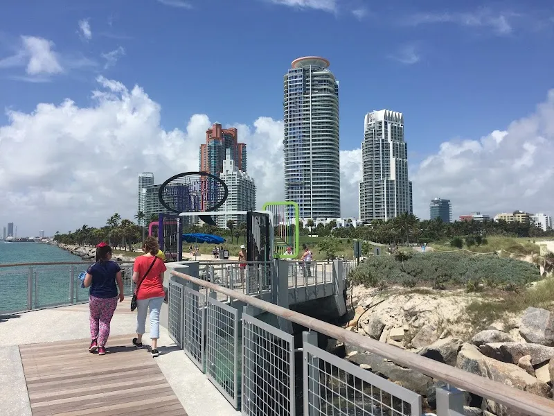 South Pointe Park park in Miami Beach, FL