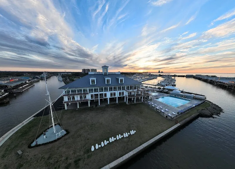 Southern Yacht Club marina in Lakeshore, LA