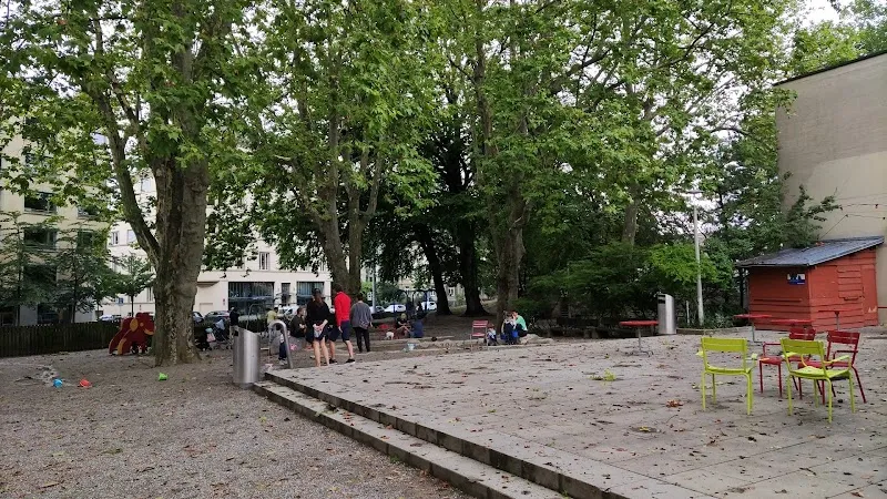 Spielplatz at GZ Riesbach playground in Thalwil, ZH