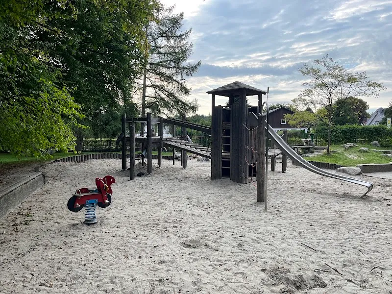 Spielplatz playground in Grünwald, BY