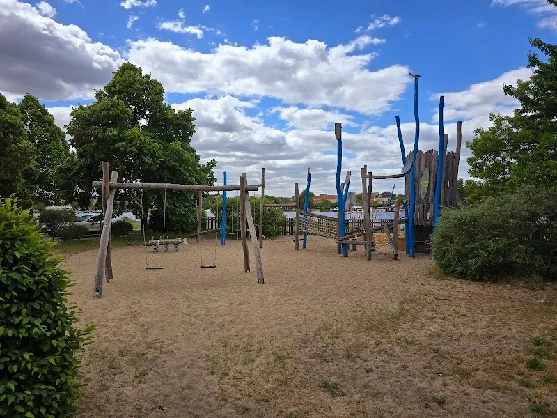 Spielplatz "Insel Werder" playground in Werder, BB