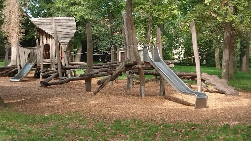 Spielplatz Lohwald playground in Unterschleißheim, BY