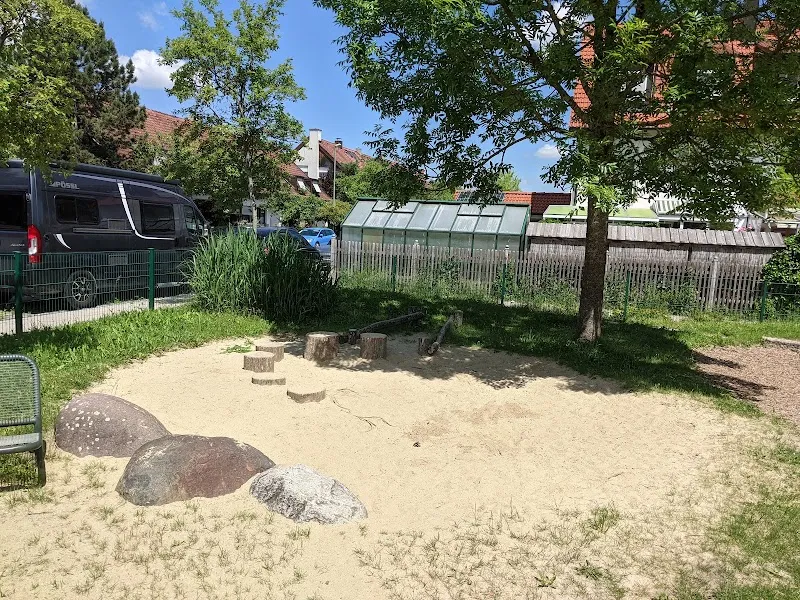 Spielplatz playground in Martinsried, BY