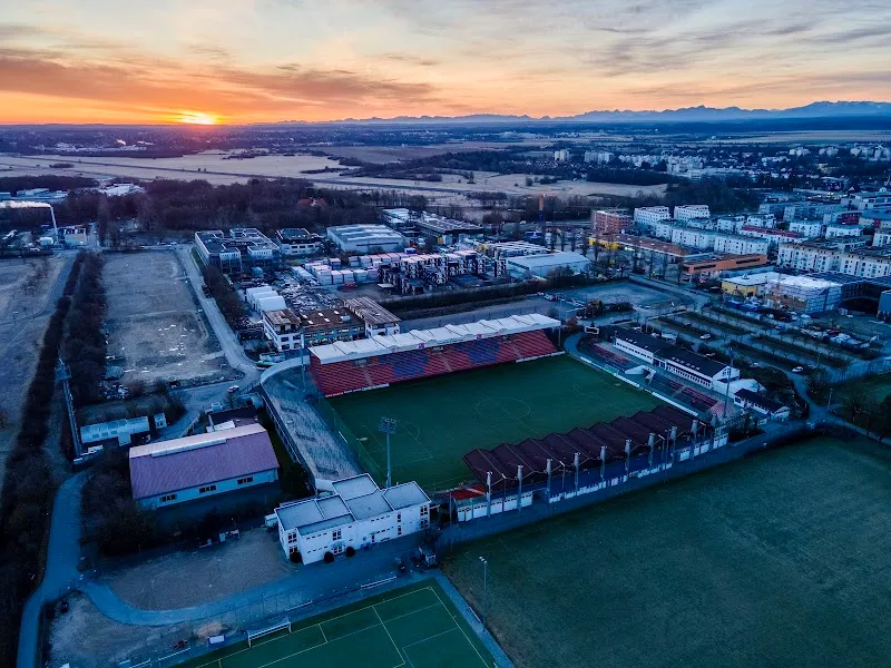Sportpark Unterhaching stadium in Unterhaching, BY