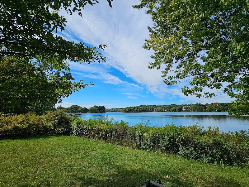 Spy Pond lake in Arlington, MA