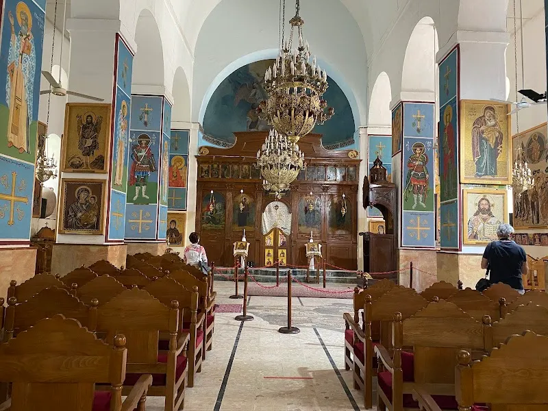 St George's Greek Orthodox Church tourist attraction in Madaba, Amman