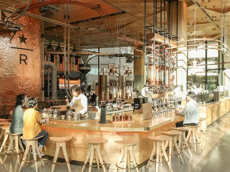 Starbucks Meguro & Local Cafes Strip cafe in Meguro, Tokyo